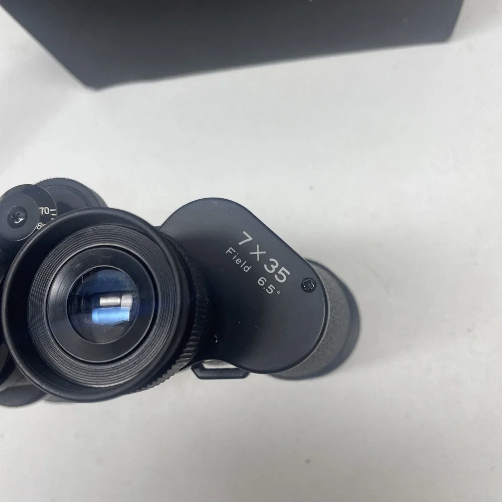 SUPER ZENITH 7x35 Light‎ Weight Field Binoculars 6.5 w/Case